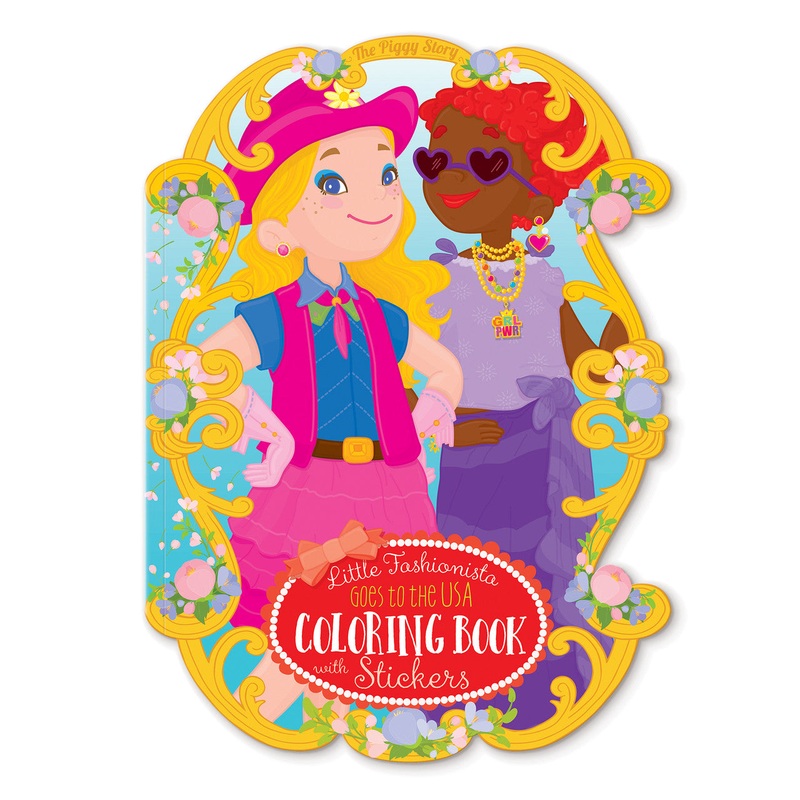 The Piggy Story Fashion Coloring Book
