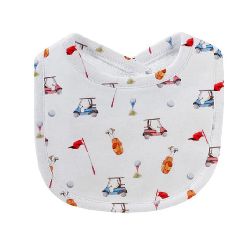 Baby Club Chic Golf Printed Bib