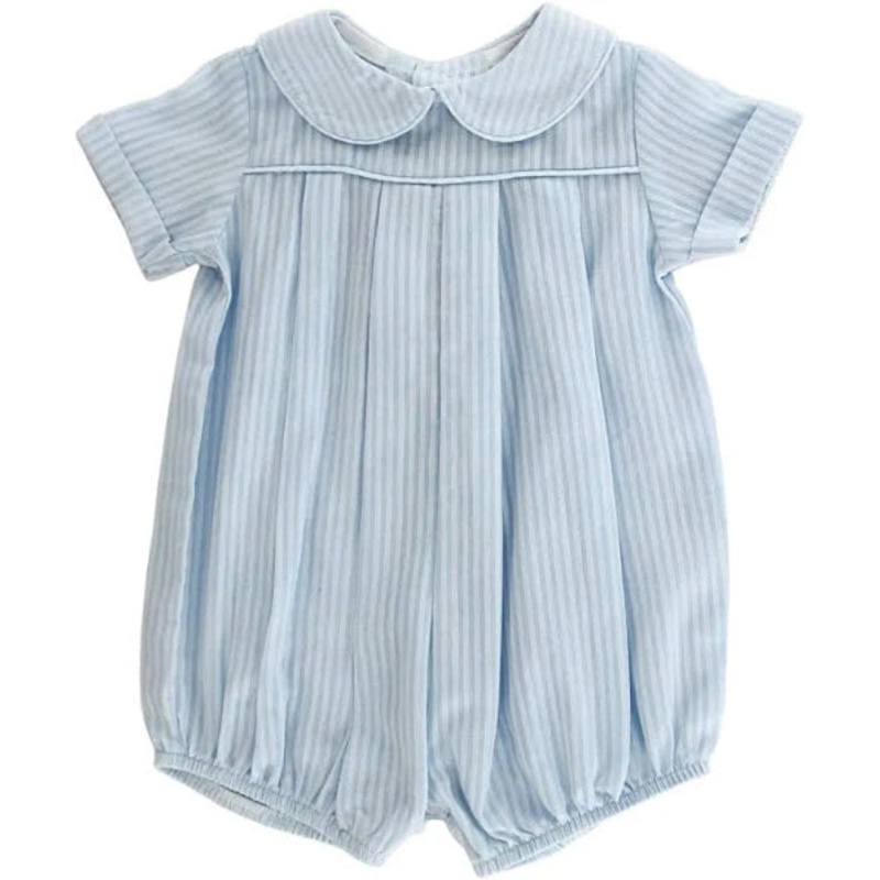 Bailey Boys Blue Skylight Stripe Dressy Bub Short
