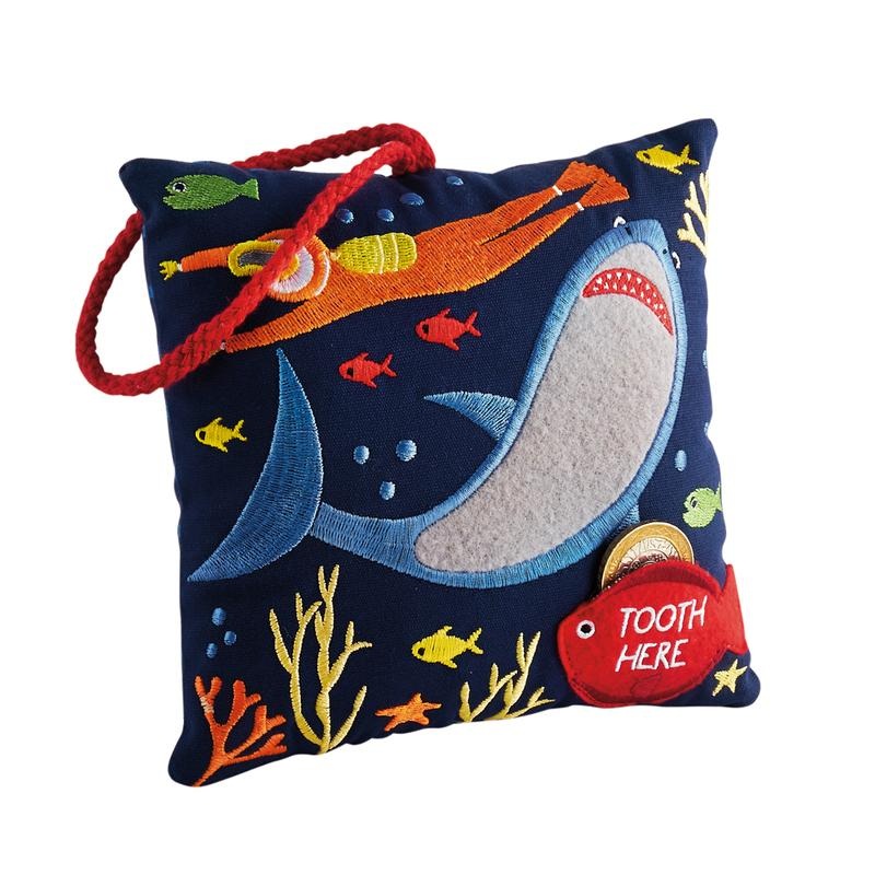 Floss & Rock Tooth Fairy Pillow - Deep Sea