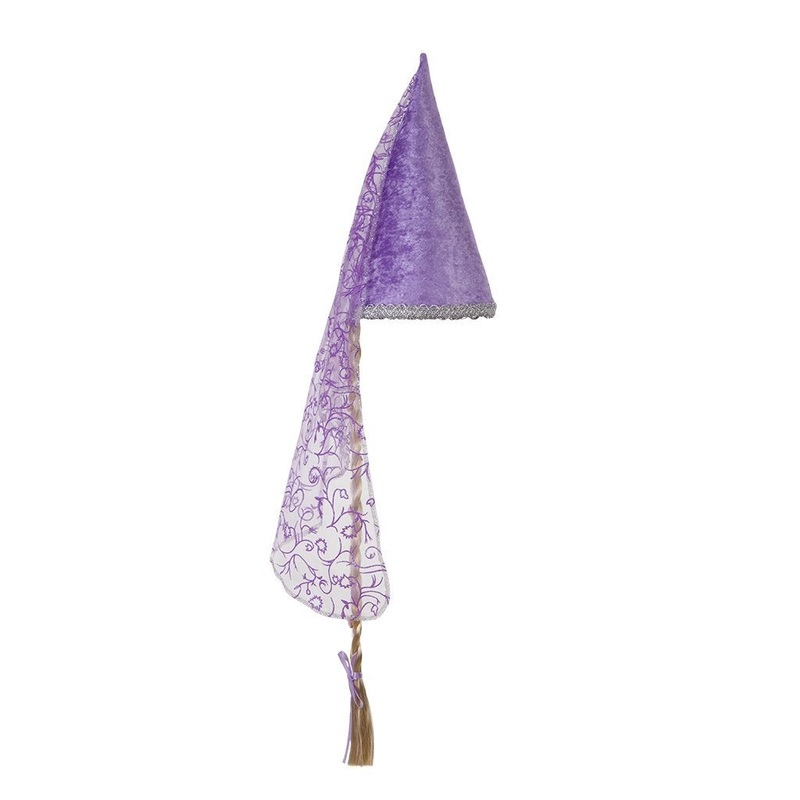 Great Pretenders Lilac Rapunzel Hat with Braid