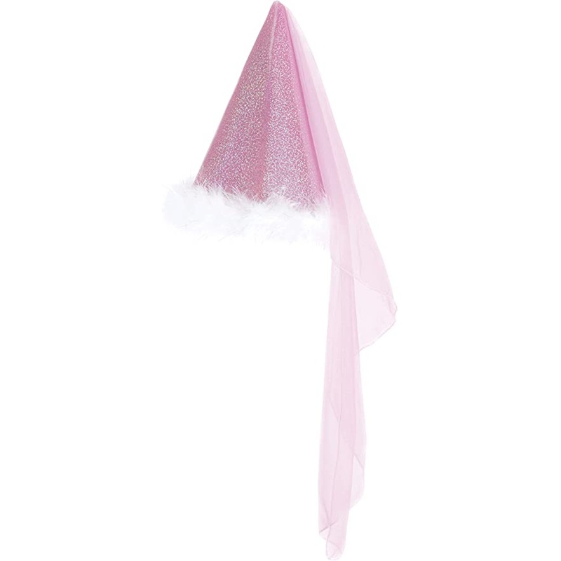 Great Pretenders Pink Princess Hat with Train