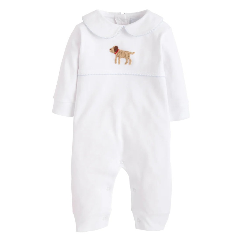 Little English Lab Crochet Playsuit