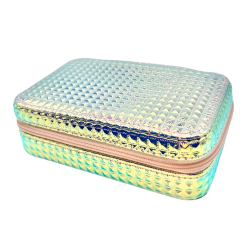 Bari Lynn Iridescent Studded Jewelry Box