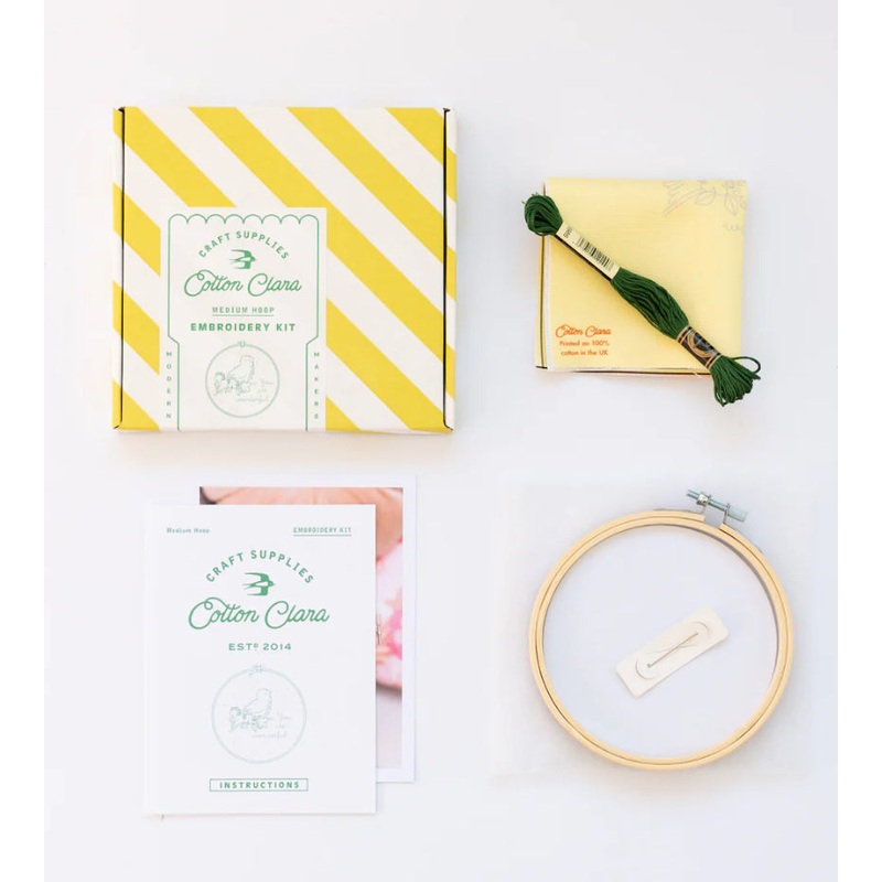Cotton Clara Medium Embroidery Kits (Assorted)