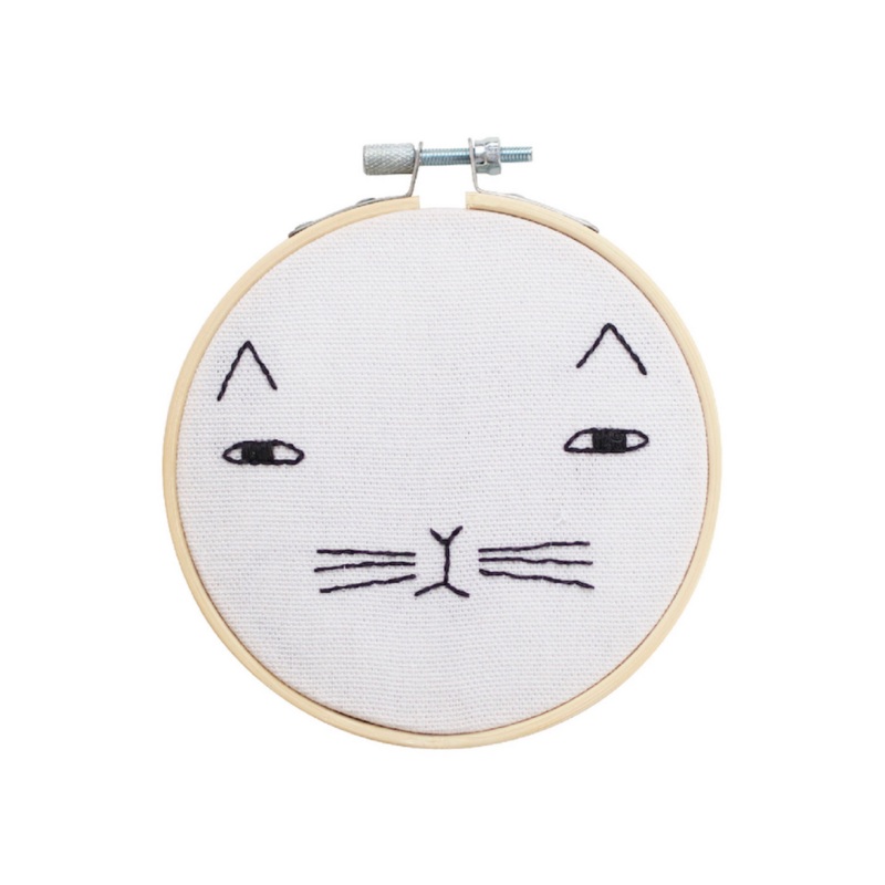 Cotton Clara Small Embroidery Kit - Donna Wilson