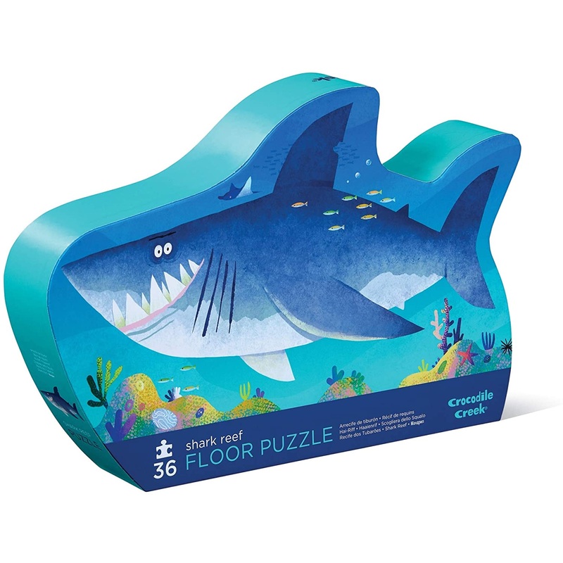 Crocodile Creek 36Pc Shark Reef Floor Puzzle