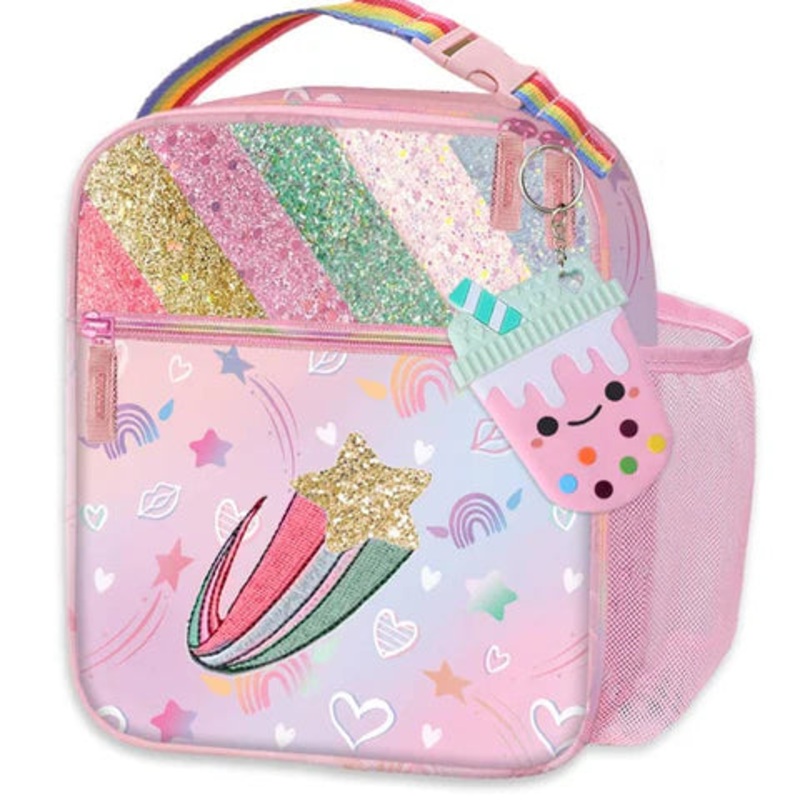 Hot Focus Insulated Rainbow Lunch Bag