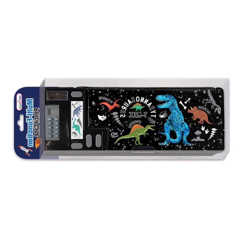 Multi Function Pencil Case - Dinosaur