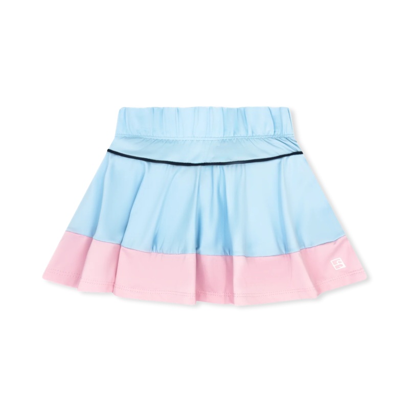 Set Athleisure Amber Skort - Cotton Candy Blue & Pink
