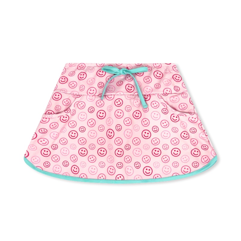 Set Athleisure Tiffany Skort - Don't Worry Be Happy, Totally Turquoise