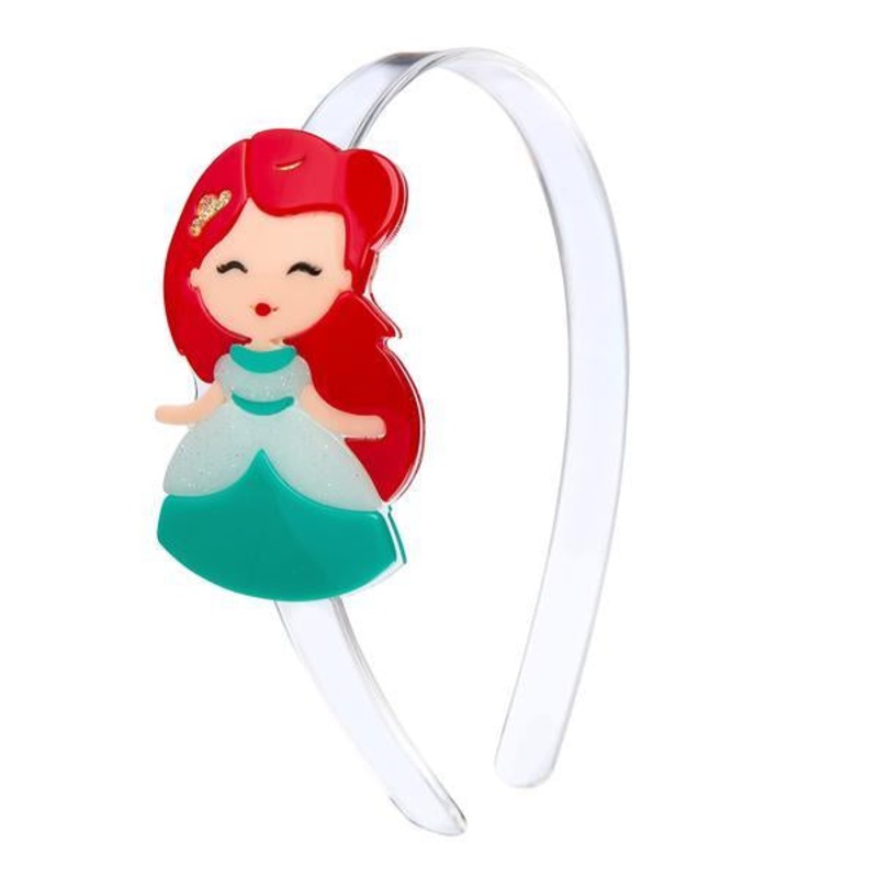 Acrylic Headband - Cute Doll Red Hair