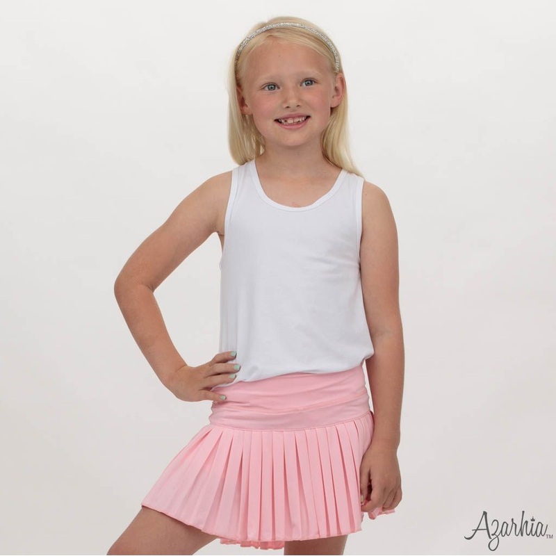 Azarhia Mini Pleated Skort - Pink
