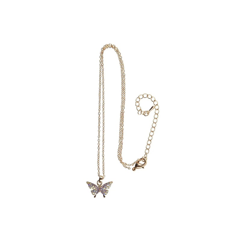 Great Pretenders Boutique Chic Butterfly Gem Necklace
