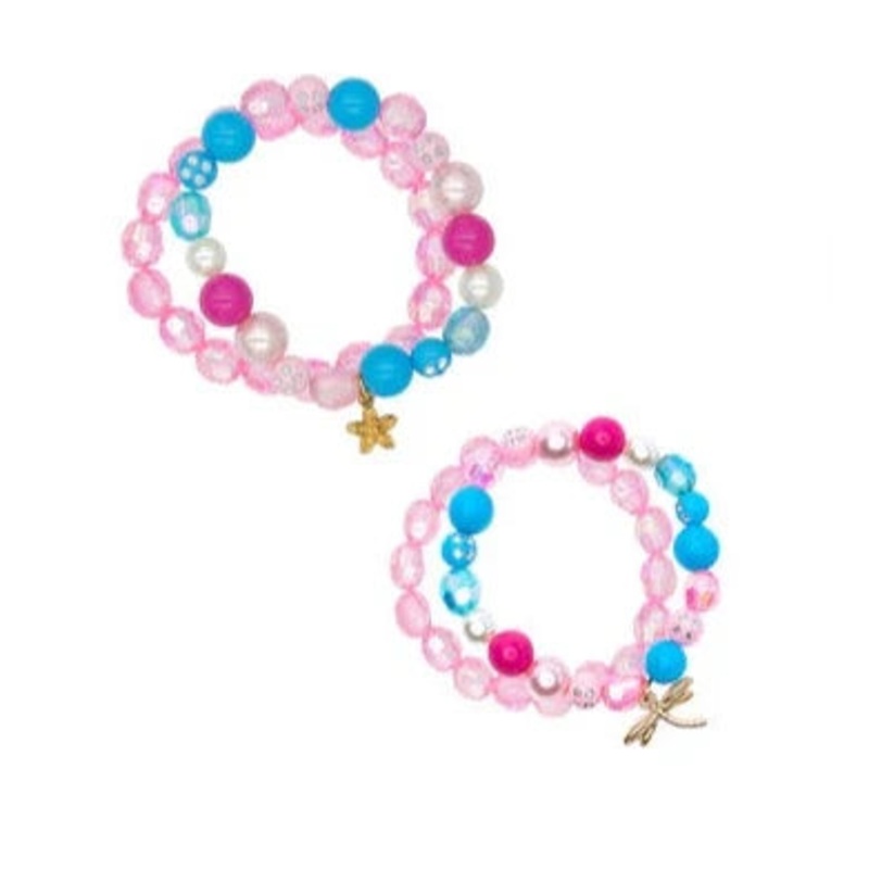 Great Pretenders Dragonfly Spring 2Pc Bracelet Set