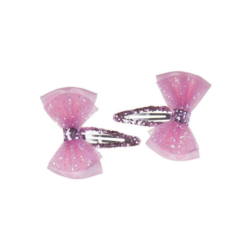Great Pretenders Pink Bow 2Pc Hairclips