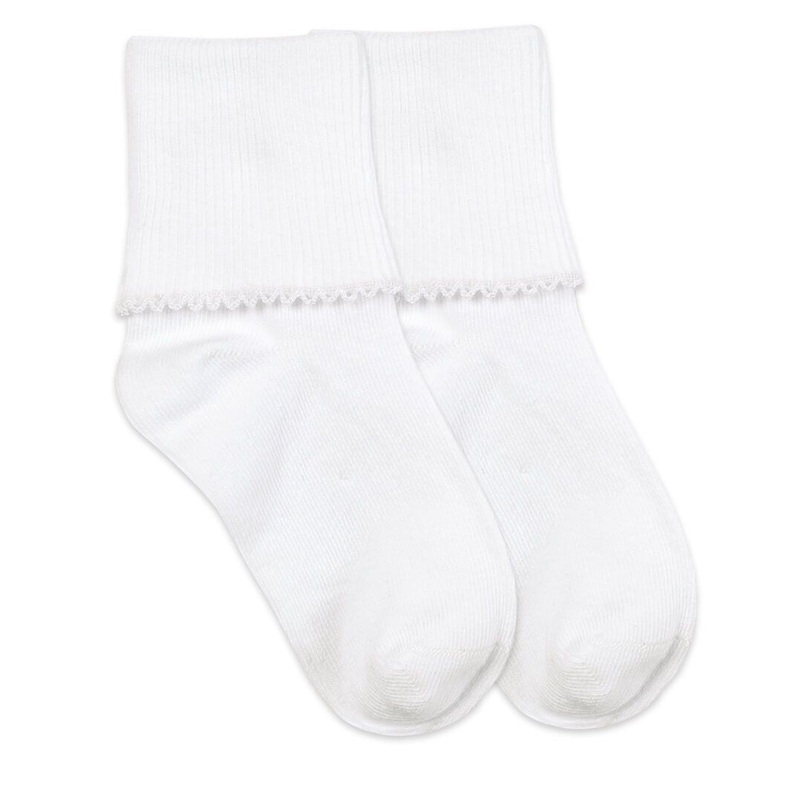 Jefferies Socks Smooth Toe Tatted Edge Turn Cuff Socks - 1 Pair