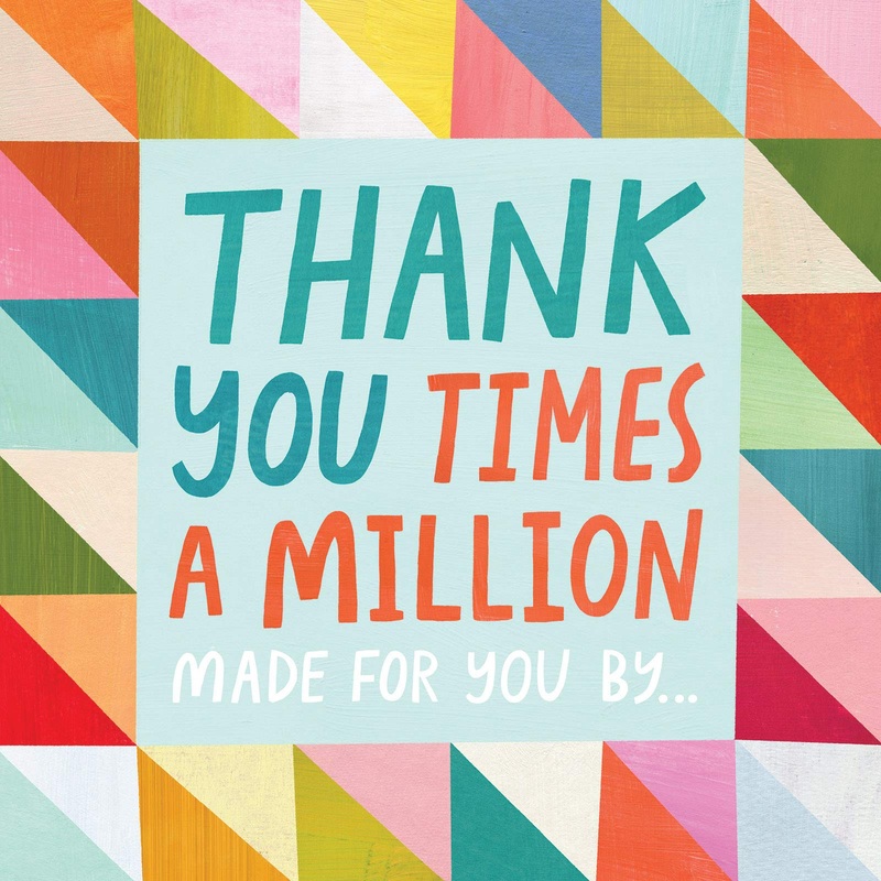 Thank You Times A Million: Made For You By... Book