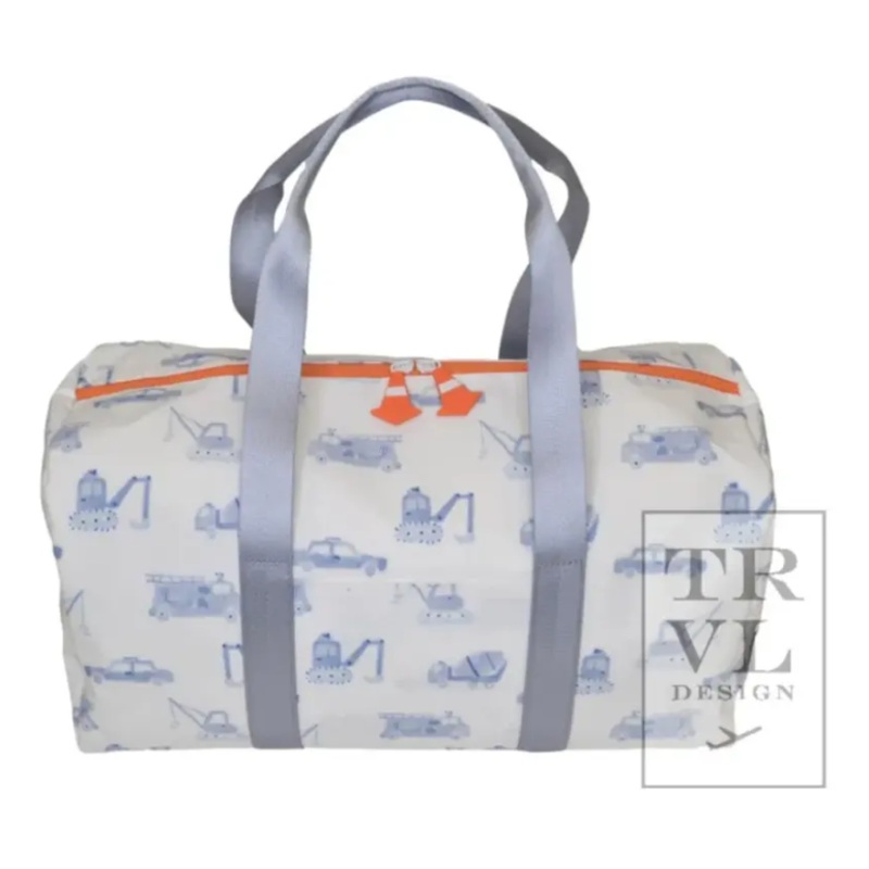 TRVL Weekender Duffel Bag - Blue Dig It
