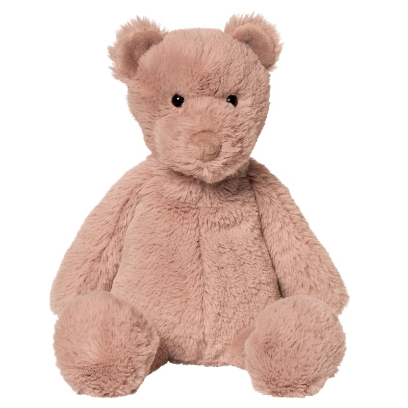 15" Greta Plush Mauve Bear