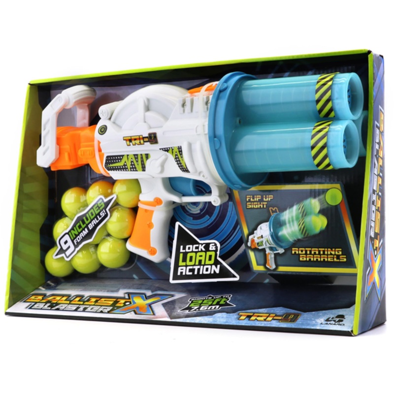 Ballist-X Tri-9 Blaster with Rotating Barrels