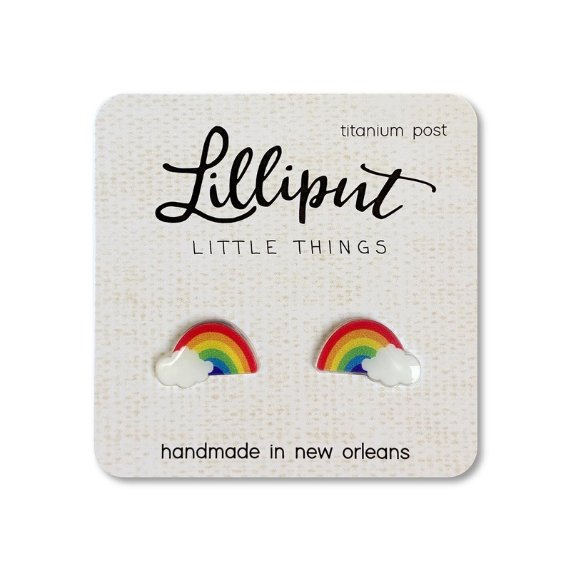 Lilliput Little Things Earrings - Rainbow