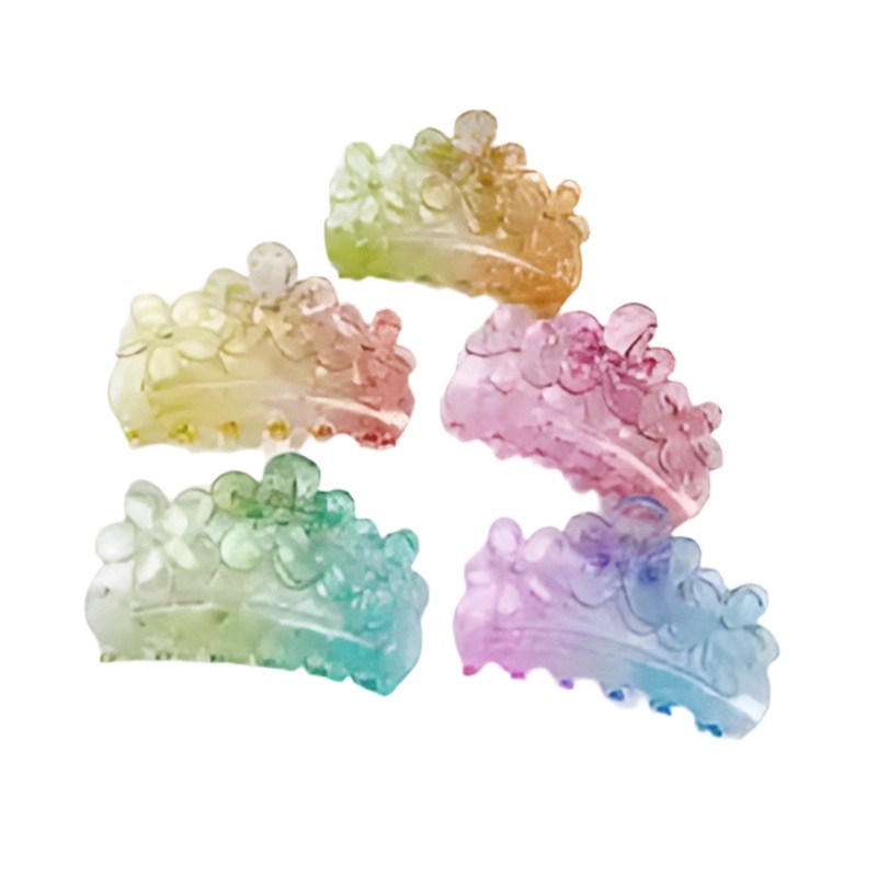 Mini Floral Hair Claw Clip (Assorted)