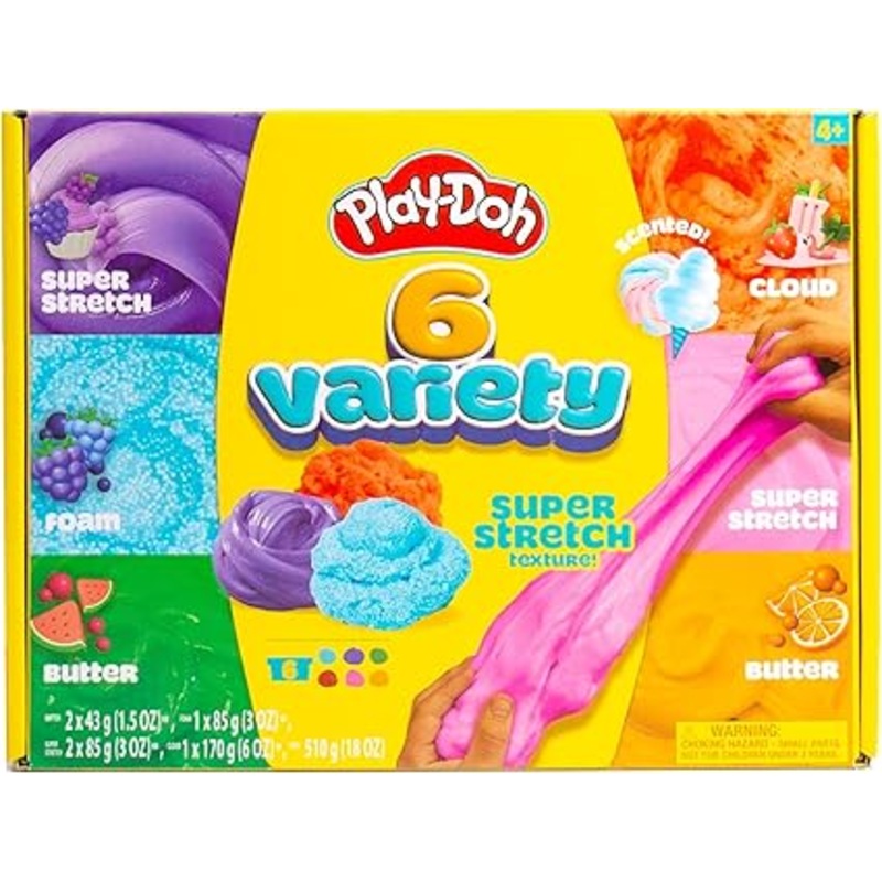 Play Doh 6Pc Multi Scented Variety Pack