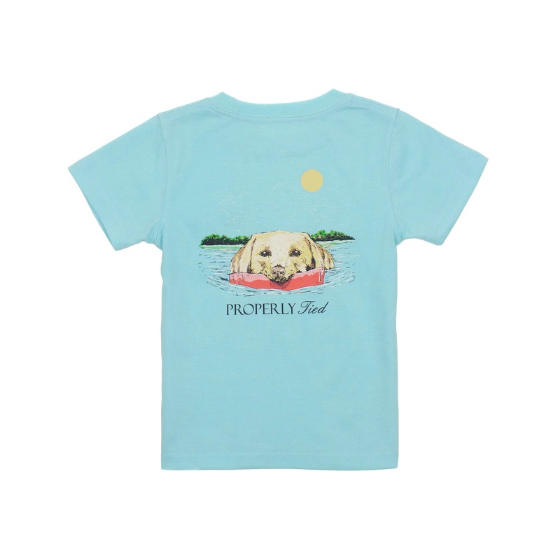 Properly Tied Spring Retriever S/S Tee - Arctic