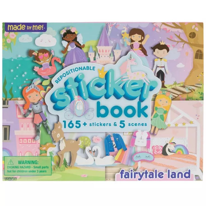 Repositionable Sticker Book - Fairytale Land