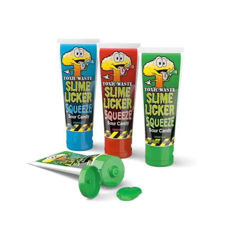 Toxic Waste Slime Licker Liquid Squeeze Sour Candy