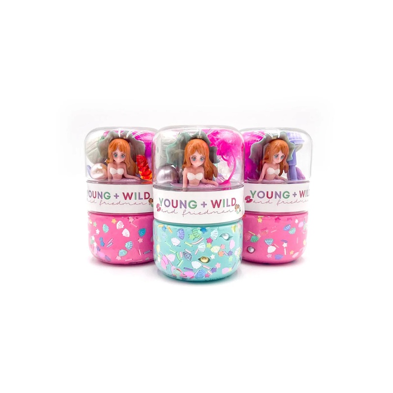 YWF Grab & Go Dough Jar - Mermaid