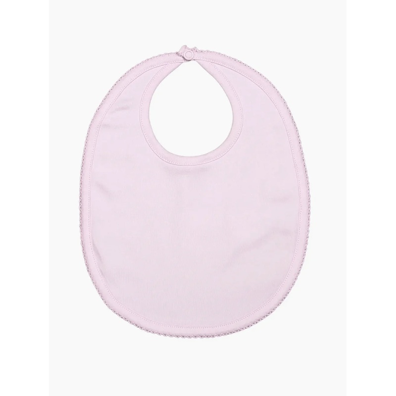 Baby Loren Pink Pima Bib