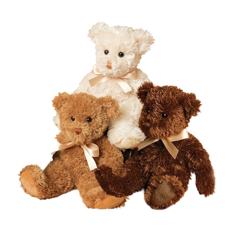 Douglas Plush Fuzzy Teddy Bear