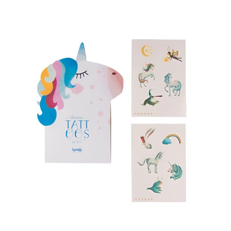 Londjii Unicorn Temporary Tattoos