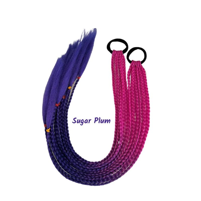 Poppet Locks - 24 Sugar Plum Piggy Tails