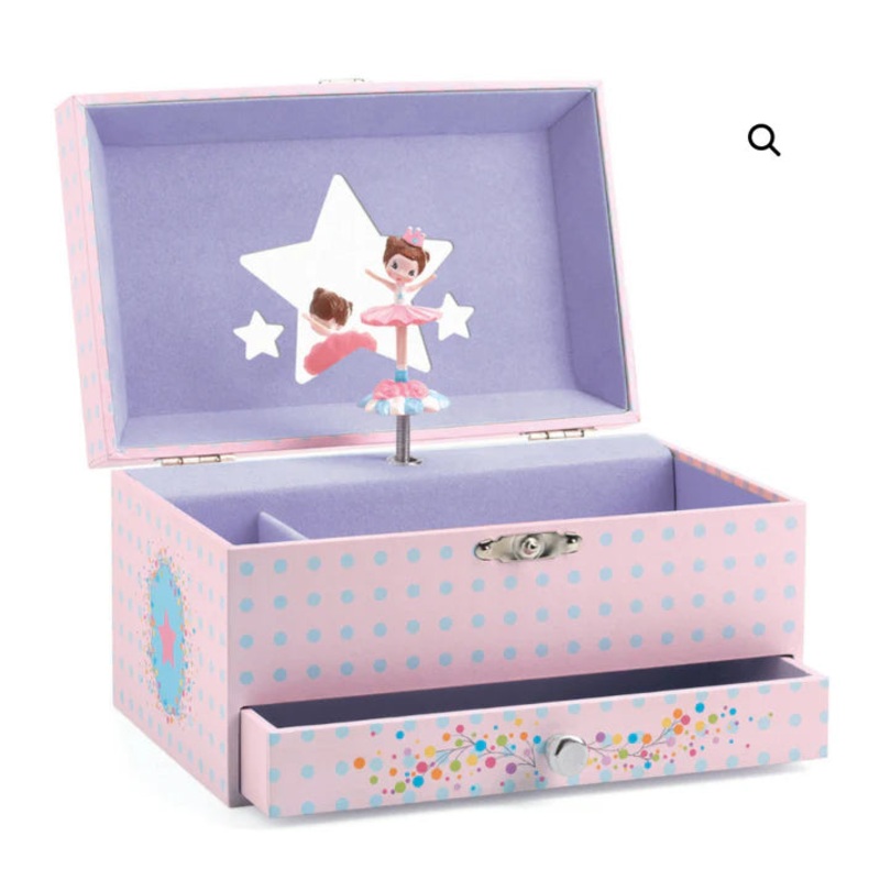 Djeco Ballerina's Tune Musical Treasure Box