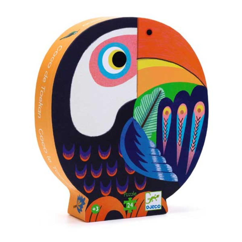 Djeco Toucan Silhouette Puzzle