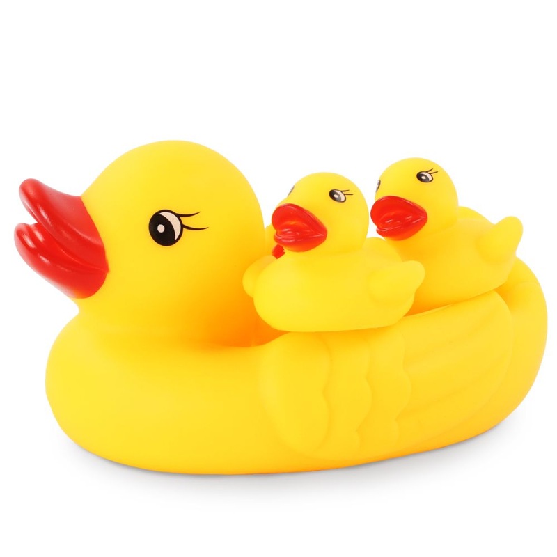Duck Family Bath Floating Bath Toy Set