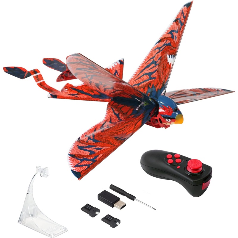 Go Go Bird Remote Control Bionic Flying Red Dragon