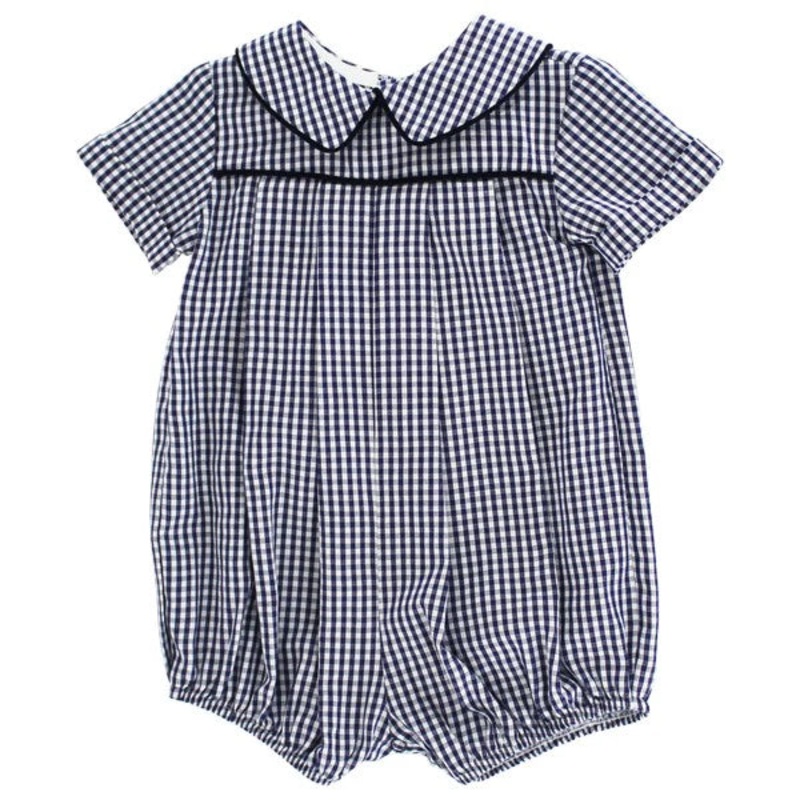 J. Bailey Dressy Bubble Short - Navy Check