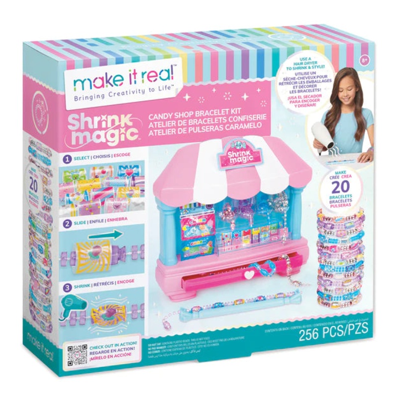 Make It Real Shrink Magic Candy Shop Bracelet  Kit