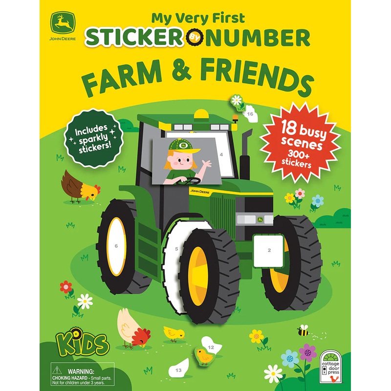 My Very First Sticker by Number: Farm & Friends, John Deere Kids