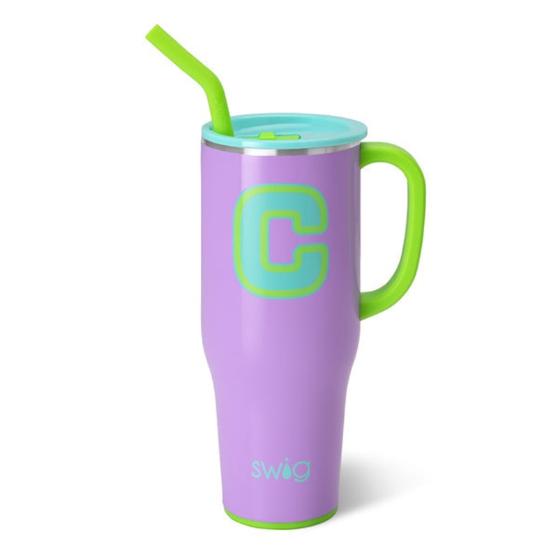 Swig Ultra Violet Initial C Mega Mug (40oz)