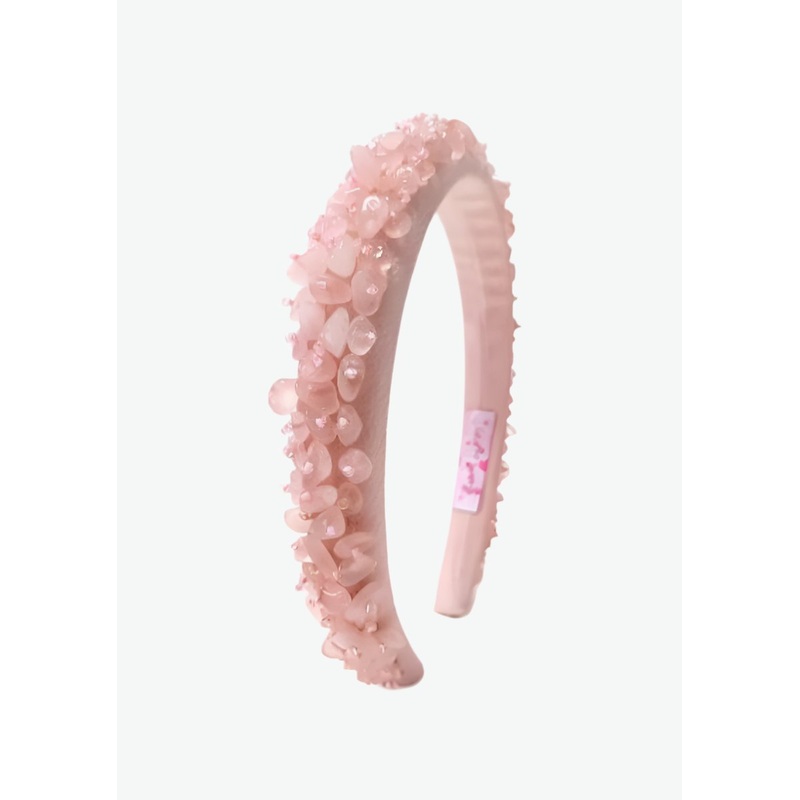 Bari Lynn Agate Beaded Headband