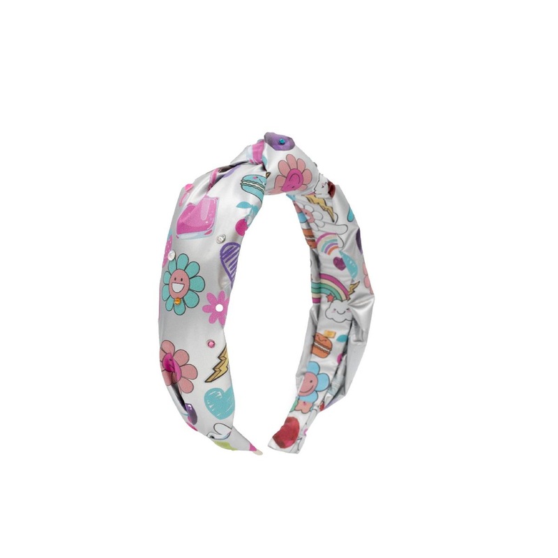 Bari Lynn Crystallized Allover Fun Knot Headband