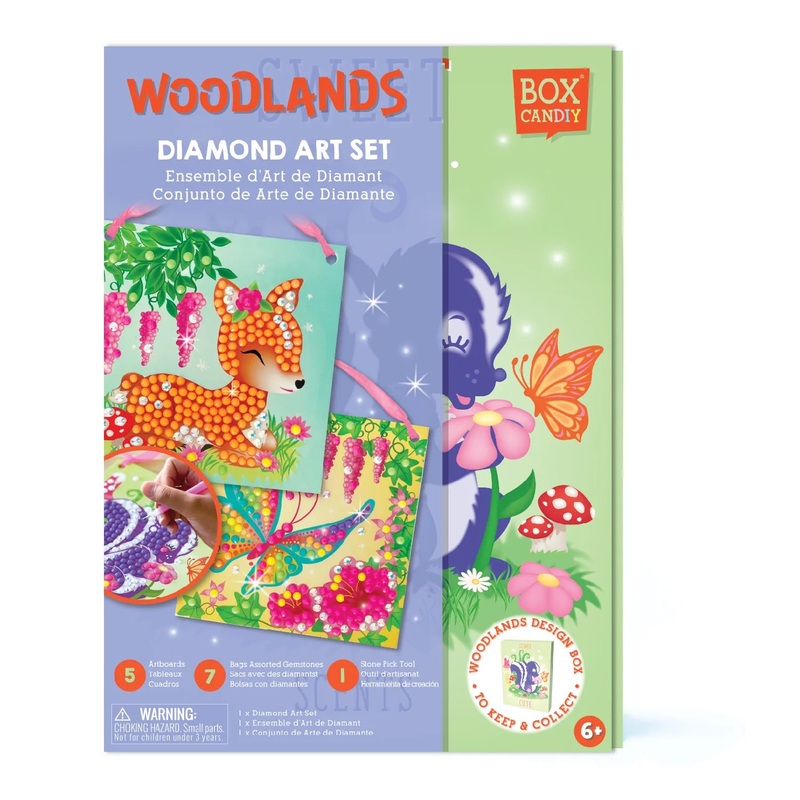 Box CanDIY Woodlands Diamond Art Set