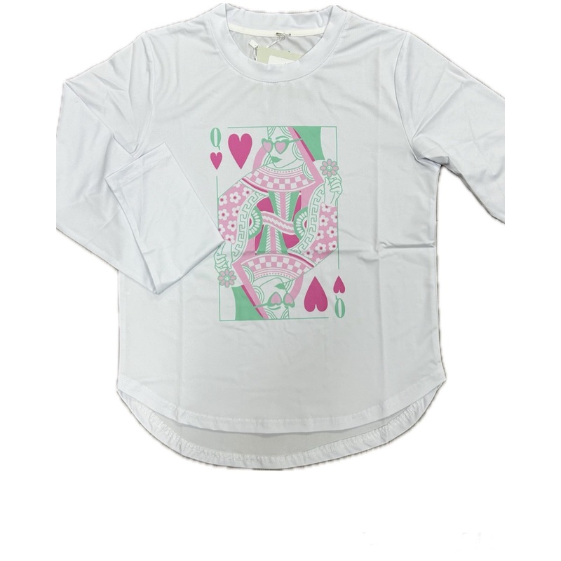 Honesty Performance Tee - Queen of Hearts