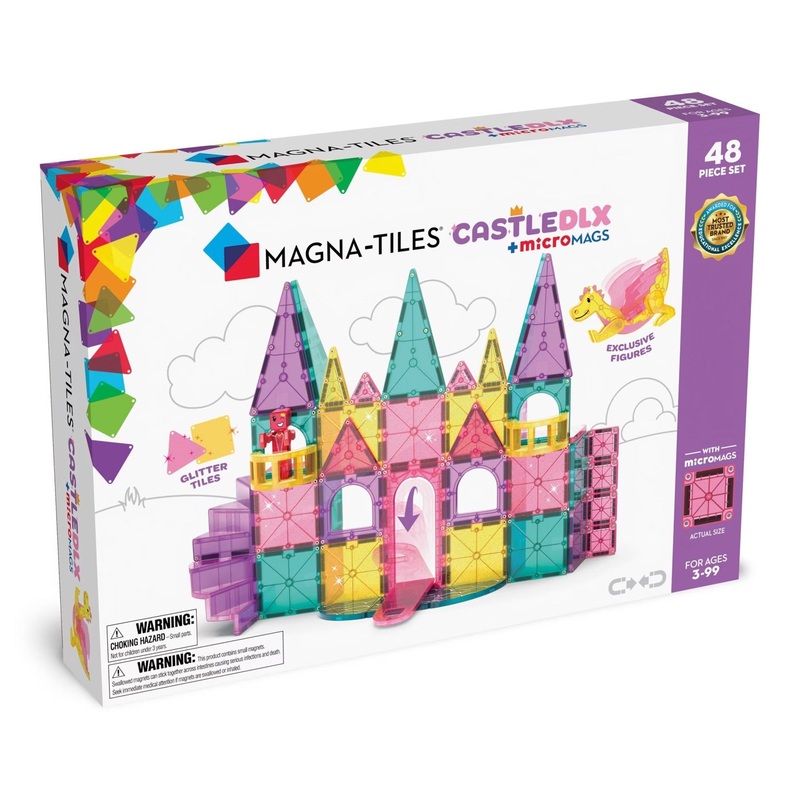 Magna-Tiles Castle DLX 48 Piece Set