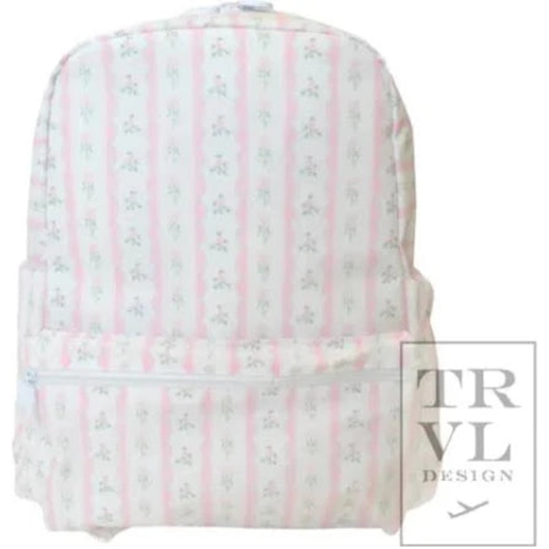 TRVL Backpacker - Pink Ribbon Floral